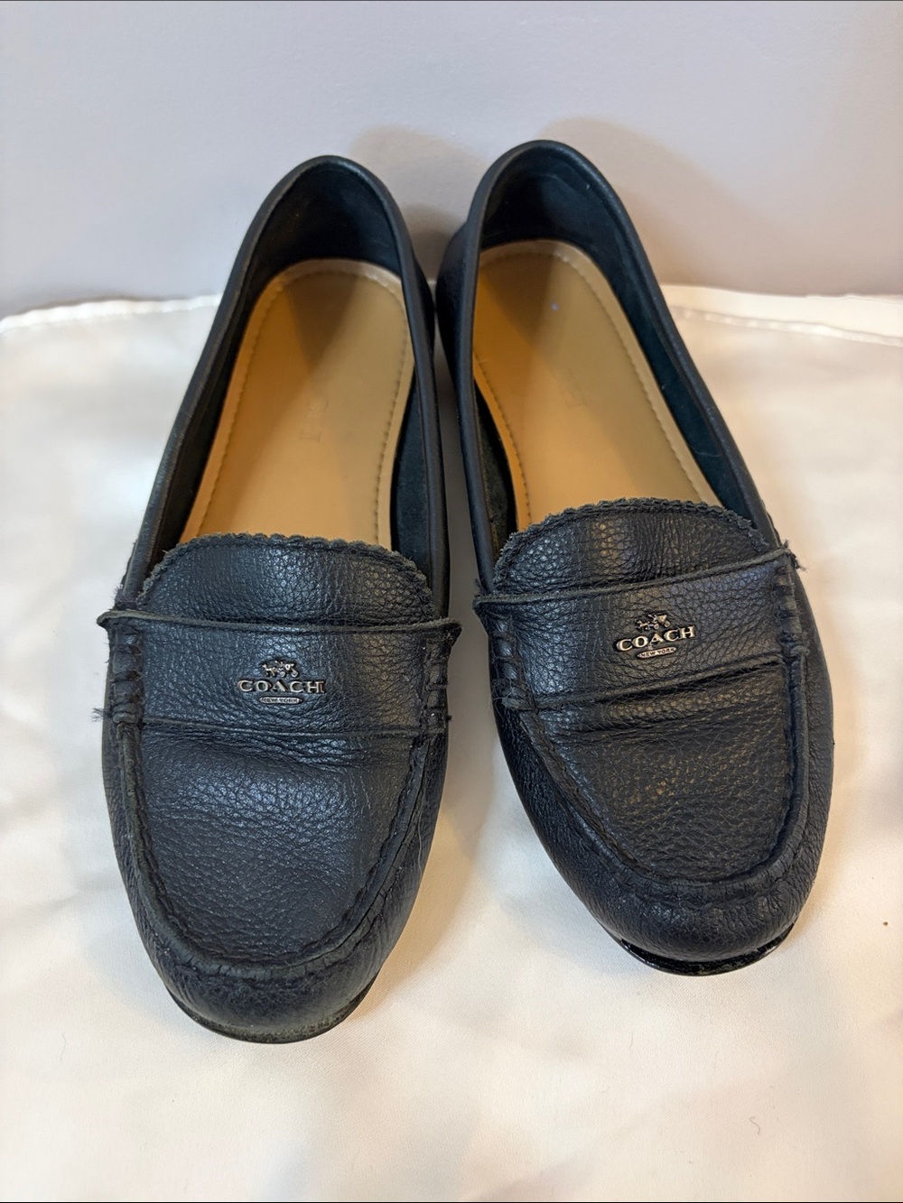 Coach Driving Loafer/Black/ Size 6.5